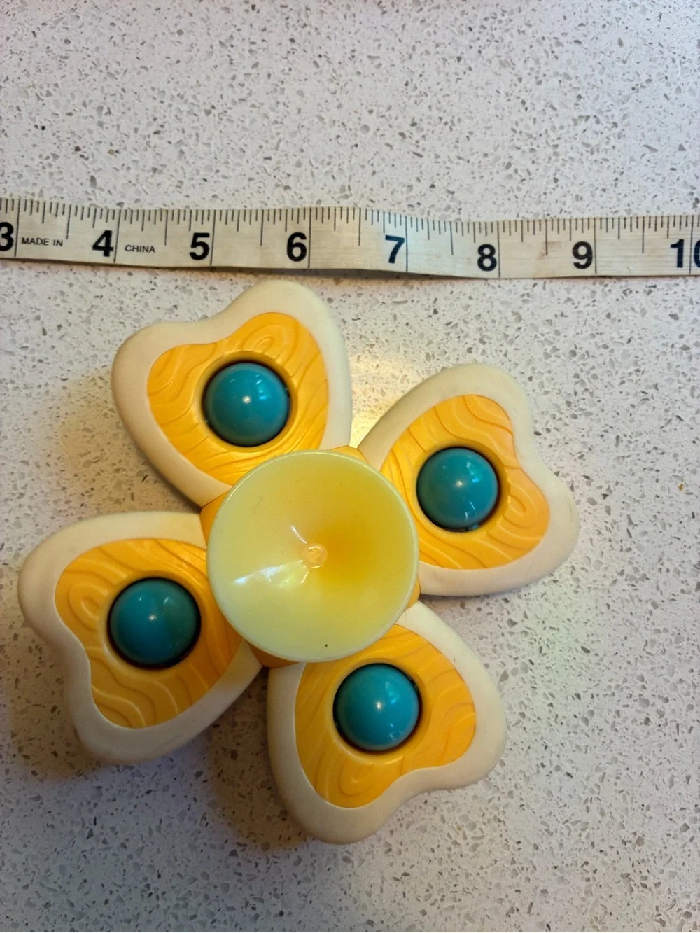 Suction cup raffle and spinners